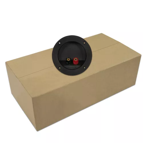 100 Goldwood Sound RGT-4025 Round Power Terminal Plates Gold Post Speaker Terminals