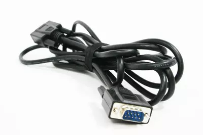 10FT DB9 DE9 SERIAL CABLE - 9 Pin D-Sub Male to Male [USED]