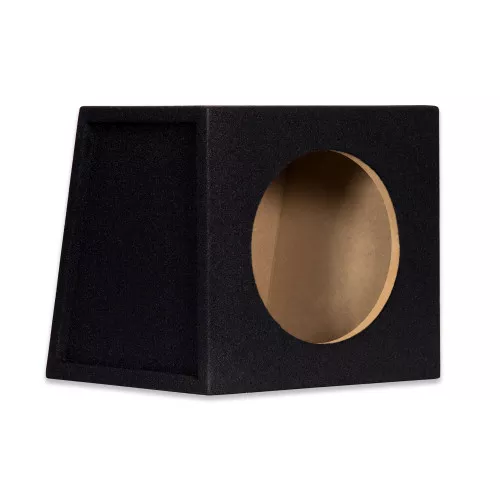 10S Sealed 10" Single Car Bass Box Speaker Enclosure Cabinet for Car Truck SUV