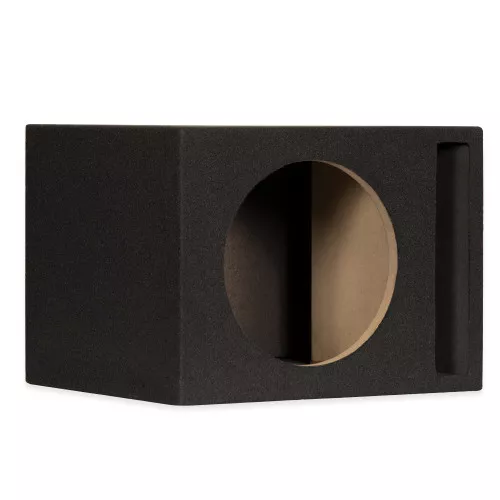 10SP Ported 10" Single Car Bass Box Speaker Enclosure Cabinet for Car Truck SUV