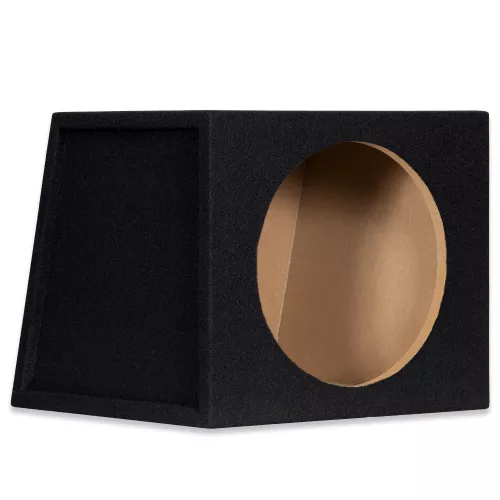 12S Sealed 12" Single Car Bass Box Speaker Enclosure Cabinet for Car Truck SUV