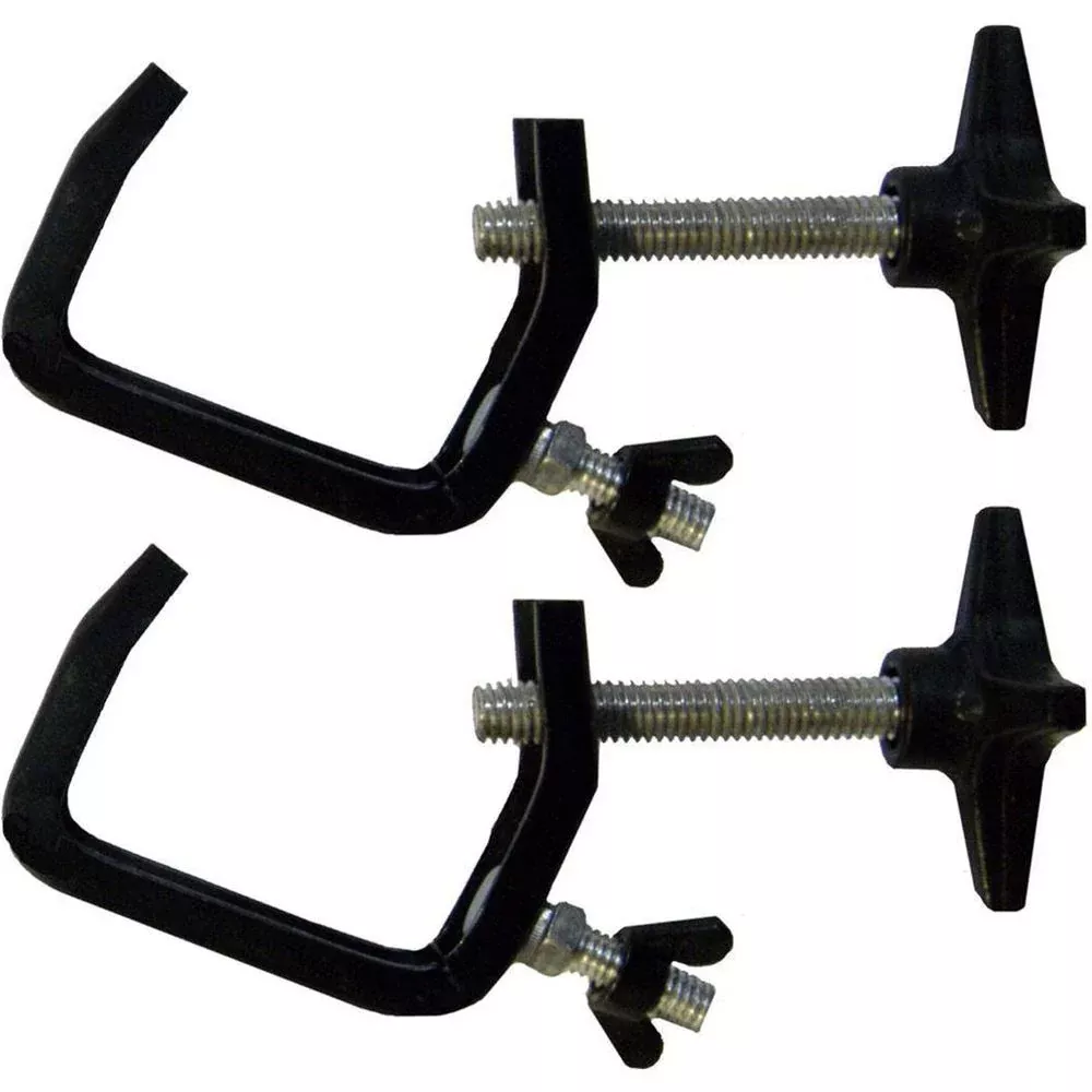 (2) Chauvet CLP-03 Standard C Clamps Light Mounting Lighting Truss Mounts CLP03