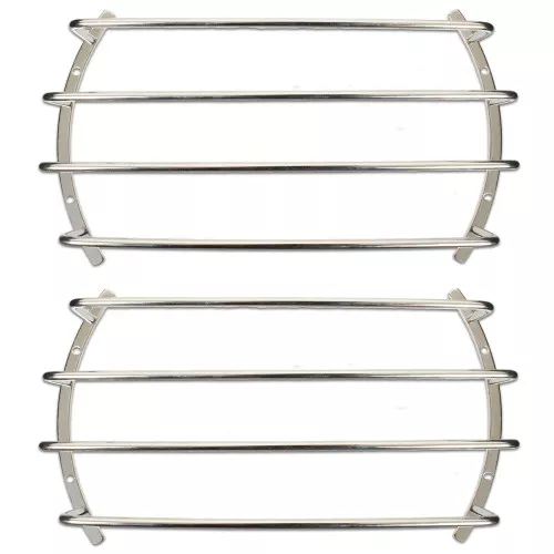 2 Goldwood Sound BAR-12 Chrome Steel Bar Tube Grills for 12" Speaker Woofers