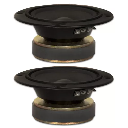 2 Goldwood Sound GM-85/8 Poly Mica 5" Midranges 120 Watt each 8ohm Replacement Mids