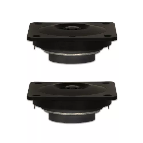 2 Goldwood Sound GT-310/S Mylar Dome Shielded Tweeters 80 Watt each 8ohm Replacement Tweeters