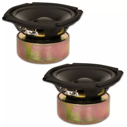2 Goldwood Sound GW-205/4S Shielded 5.25" Woofers 130 Watt each 4ohm Replacement Speakers