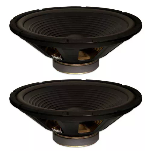2 Goldwood Sound GW-215/40/8 OEM 15" Woofers 300 Watts each 8ohm Replacement Speakers
