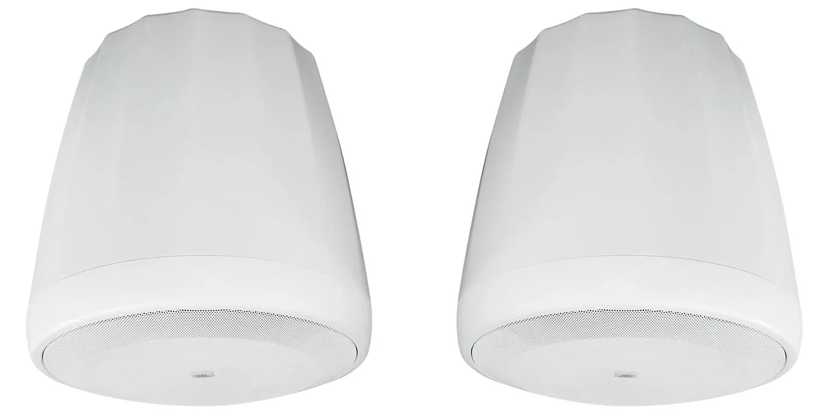(2) JBL Control 60PS/T C60 Commercial 70v Hanging Pendant Subwoofers C60PS/T-WH
