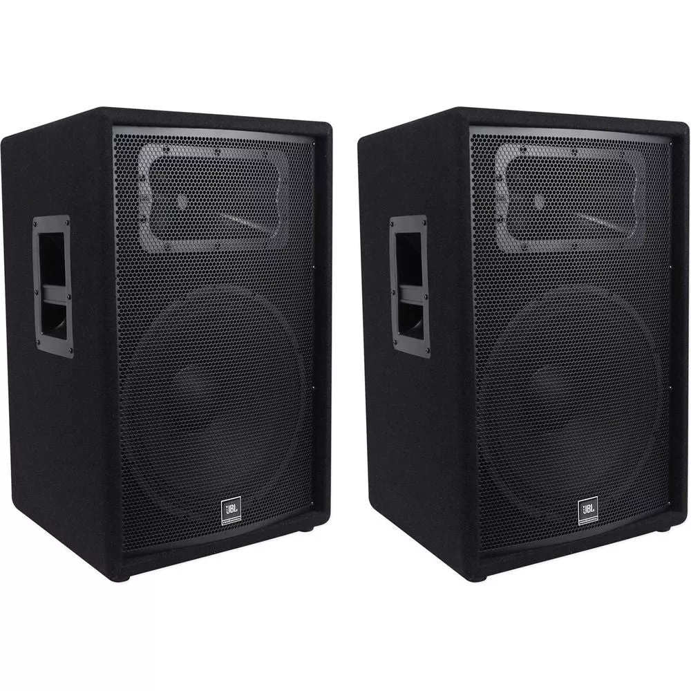(2) JBL Pro JRX215 15" 2000w Professional Passive PA/DJ Speakers 8 Ohm JRX 215