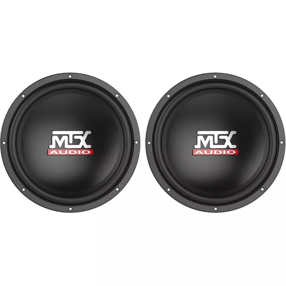 (2) MTX Audio Terminator TN12-04 12” 800 Watt 4 Ohm Car Subwoofers Subs