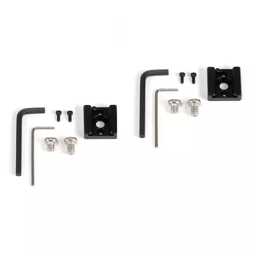2 Pack Cold Shoe Mount Adapter for 1/4-20"