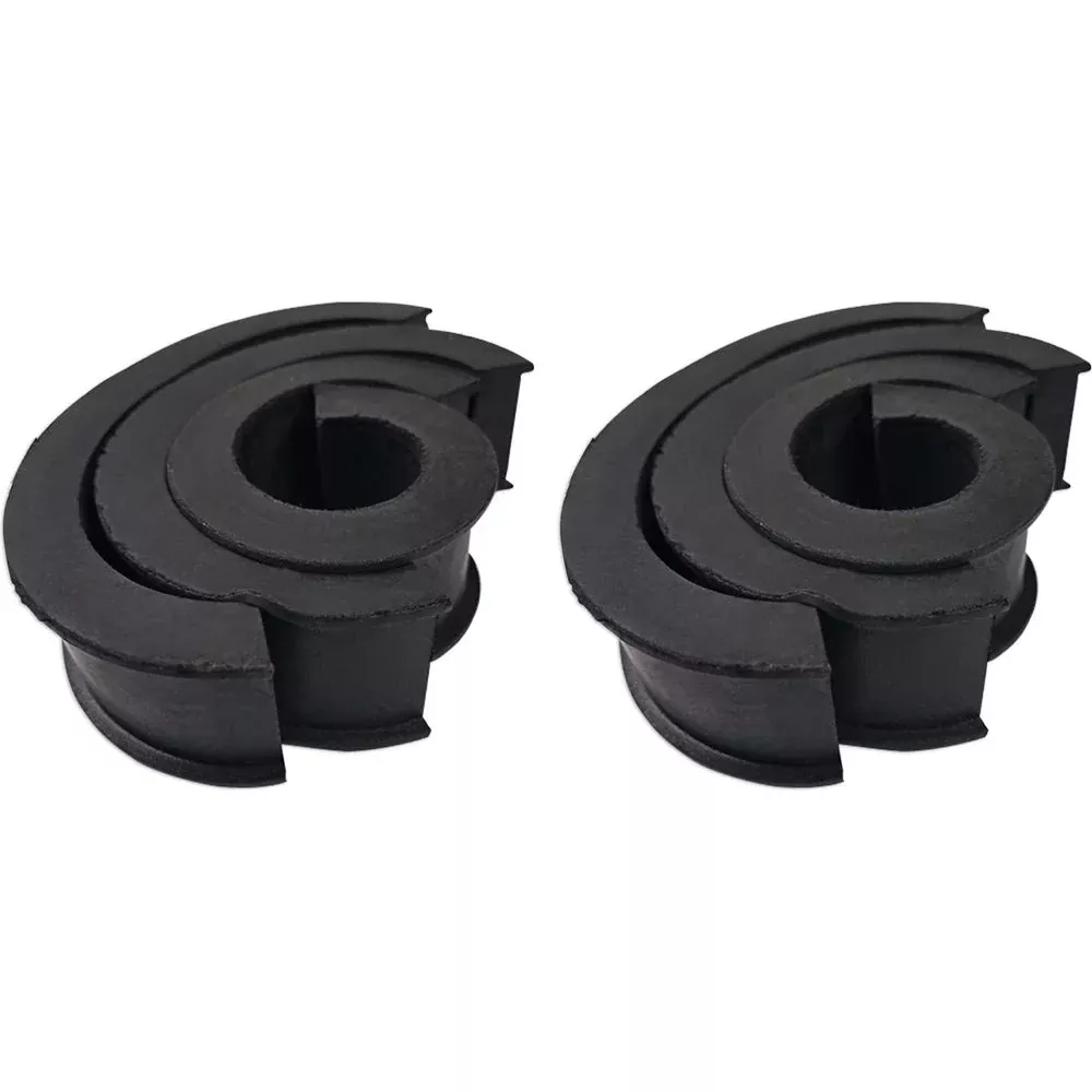 2) Rockville 1.75" Rubber Adapter Inserts 4 Polaris RZR Tower Speaker Enclosures