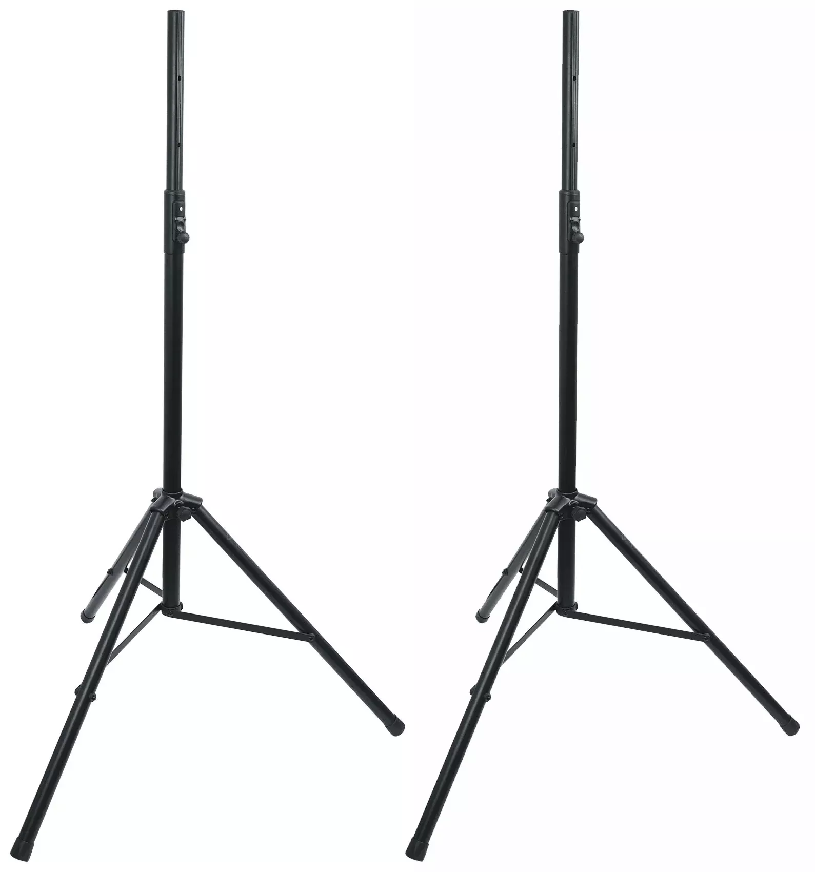 2 Rockville RVSS3 V2 Tripod Push Button DJ PA Speaker Stands+Air Assist Lowering