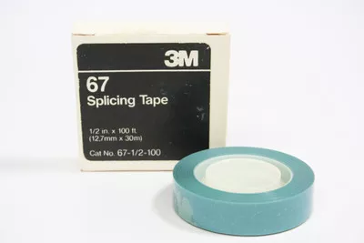 3M Splicing Tape 1/2" x 100' Roll - Blue [partially used]