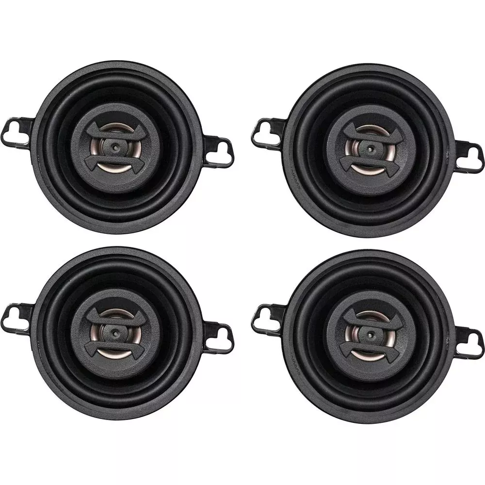 (4) Hifonics ZS35CX 3.5" 500 Watt Coaxial Car Speakers