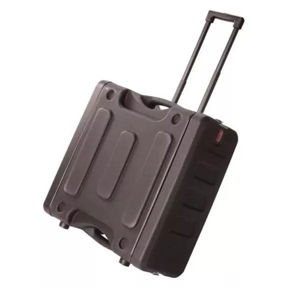 4U Molded Rack with Wheels and Handle