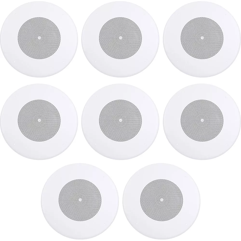 8) JBL CSS8018 8" Commercial 70V/100V 10w Ceiling Speakers 4 Restaurant/Bar/Cafe