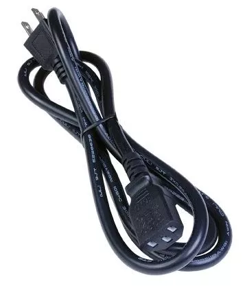 ACCU CABLE ECIEC-6 - 6-foot female IEC to Edison Power Cable