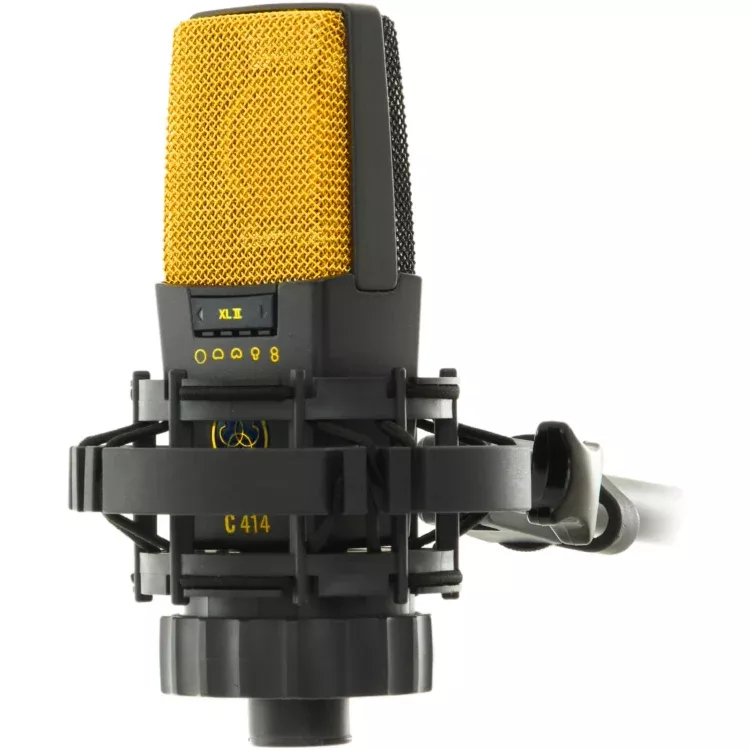 AKG C414 XLII Reference Multi Pattern Condenser Microphone - Open Box, Mint