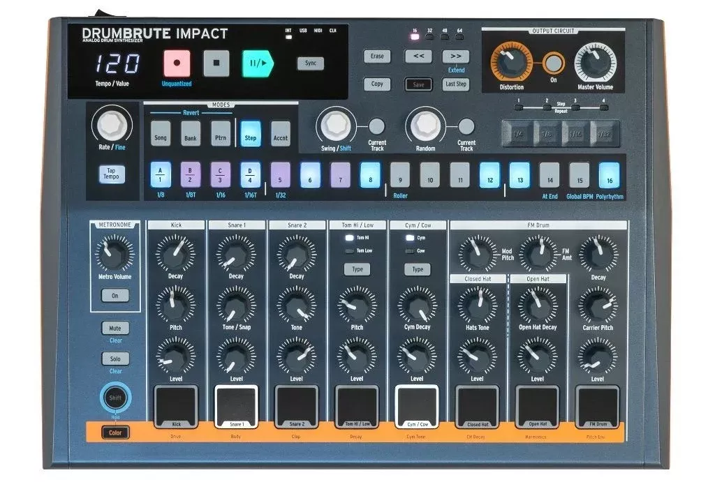 ARTURIA DRUMBRUTE IMPACT Analog drum machine