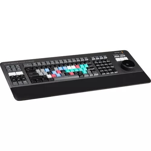 Blackmagic Design DaVinci Resolve Editor Keyboard with Resolve Software