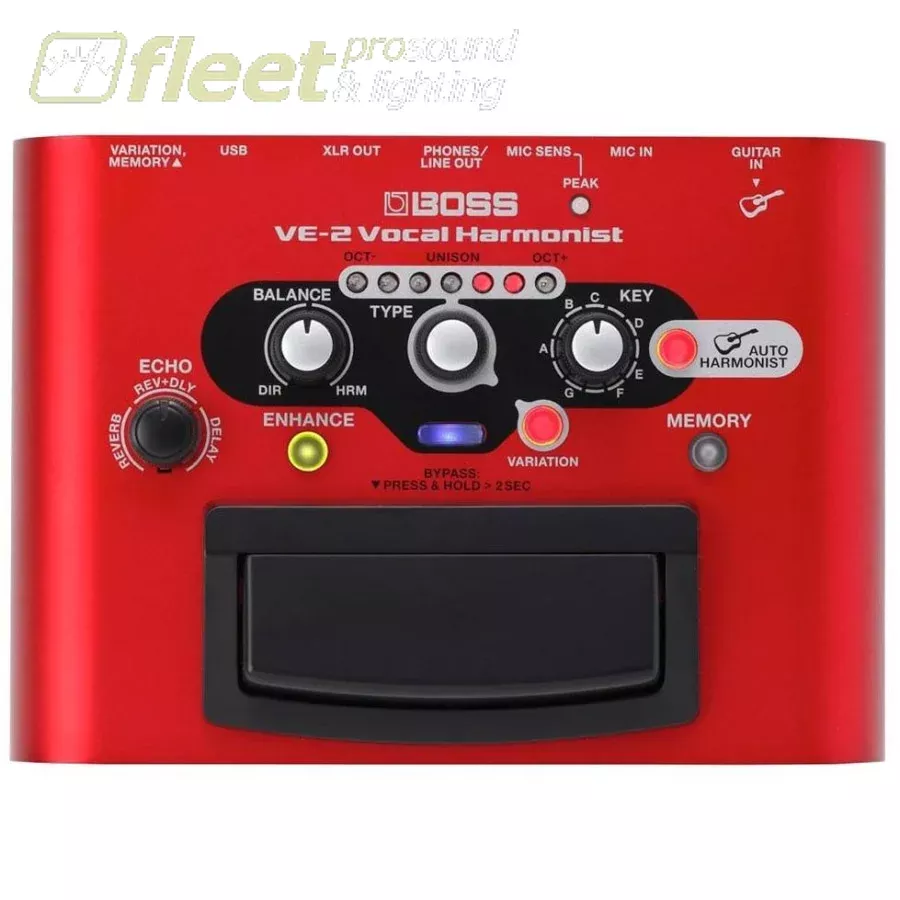 Boss VE-2 Vocal Harmonist Pedal
