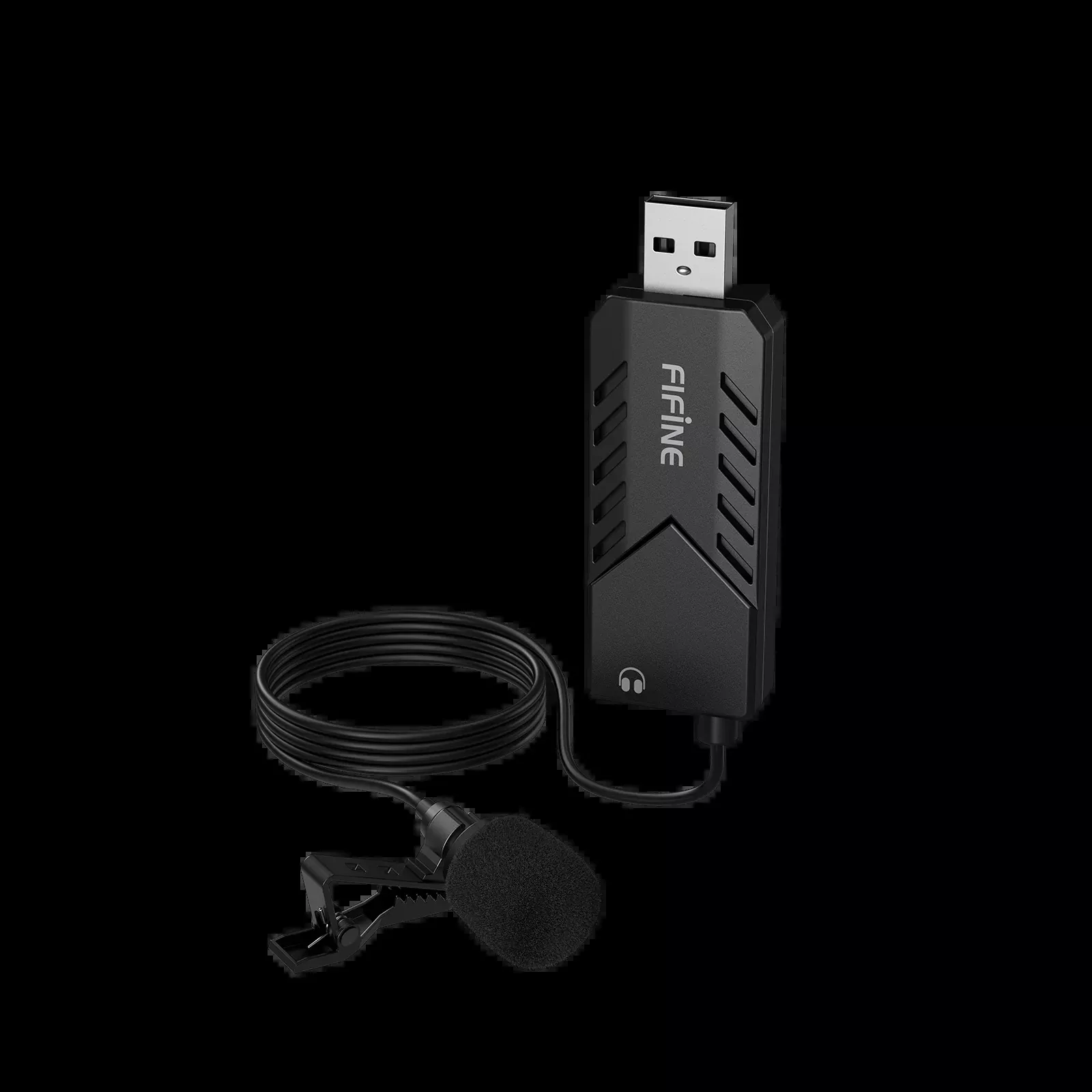FIFINE K053 Computer USB Lapel Microphone