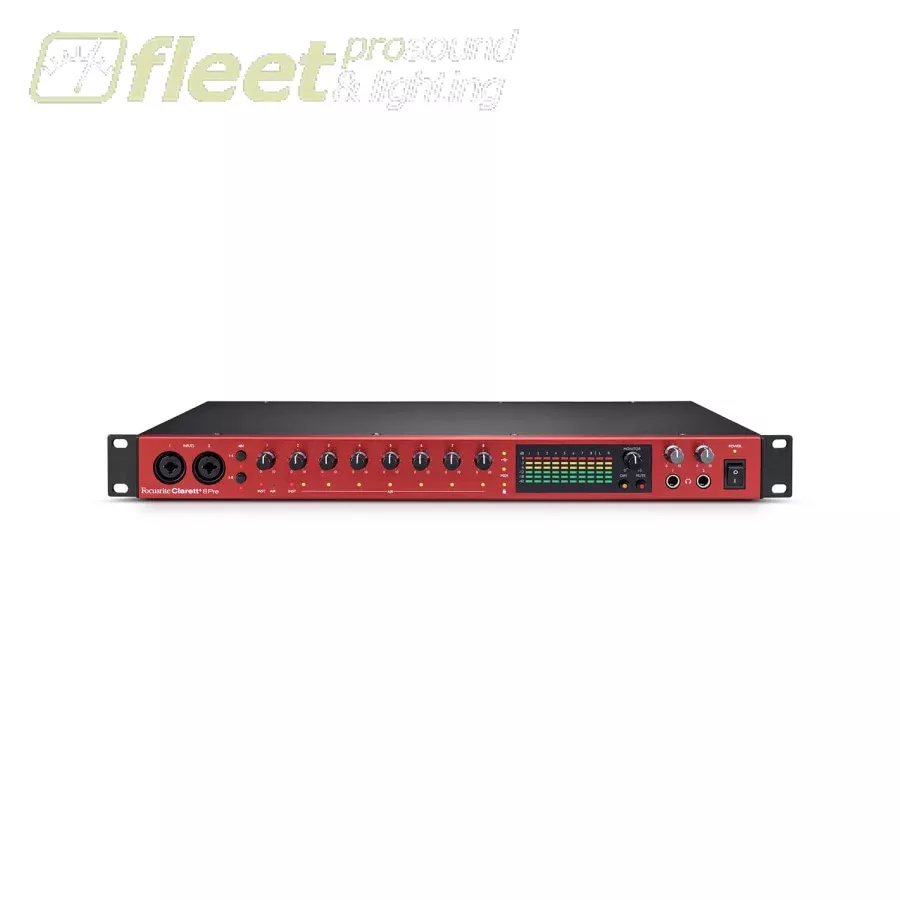 Focusrite CLARETT-PLUS-8PRE USB Audio Interface