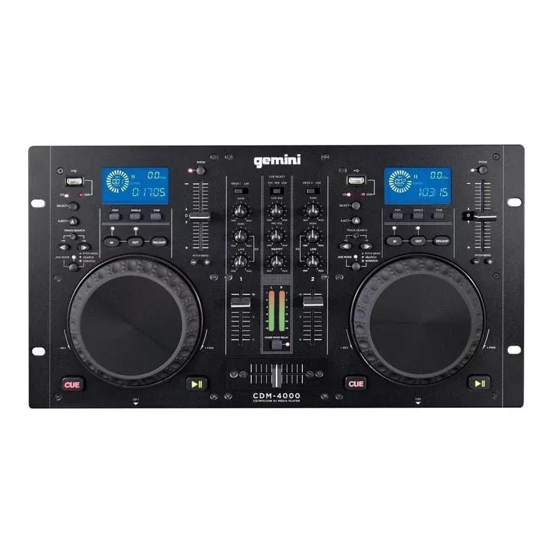 Gemini DJ media player standalone, for DJs at every level (CDM-4000)