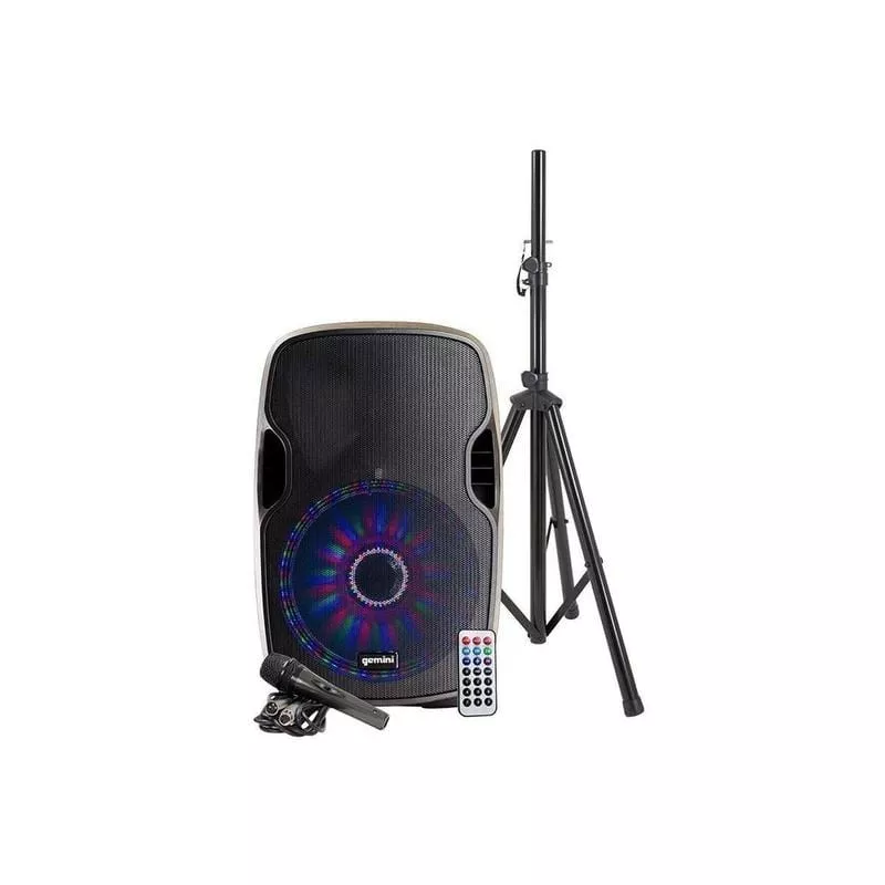 Gemini PA speaker package 2000W, 15", Bluetooth (PA-15L), Guitar Center exclusive