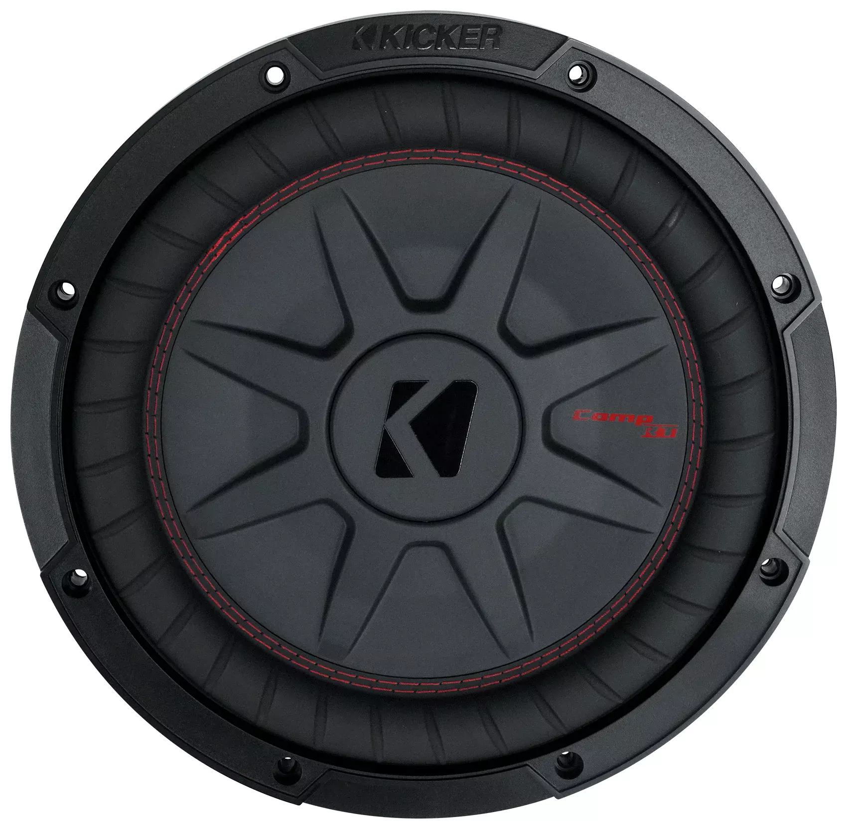 KICKER 48CWRT104 CompRT 800w Shallow 10" Subwoofer DVC 4-ohm Car Sub COMPRT10