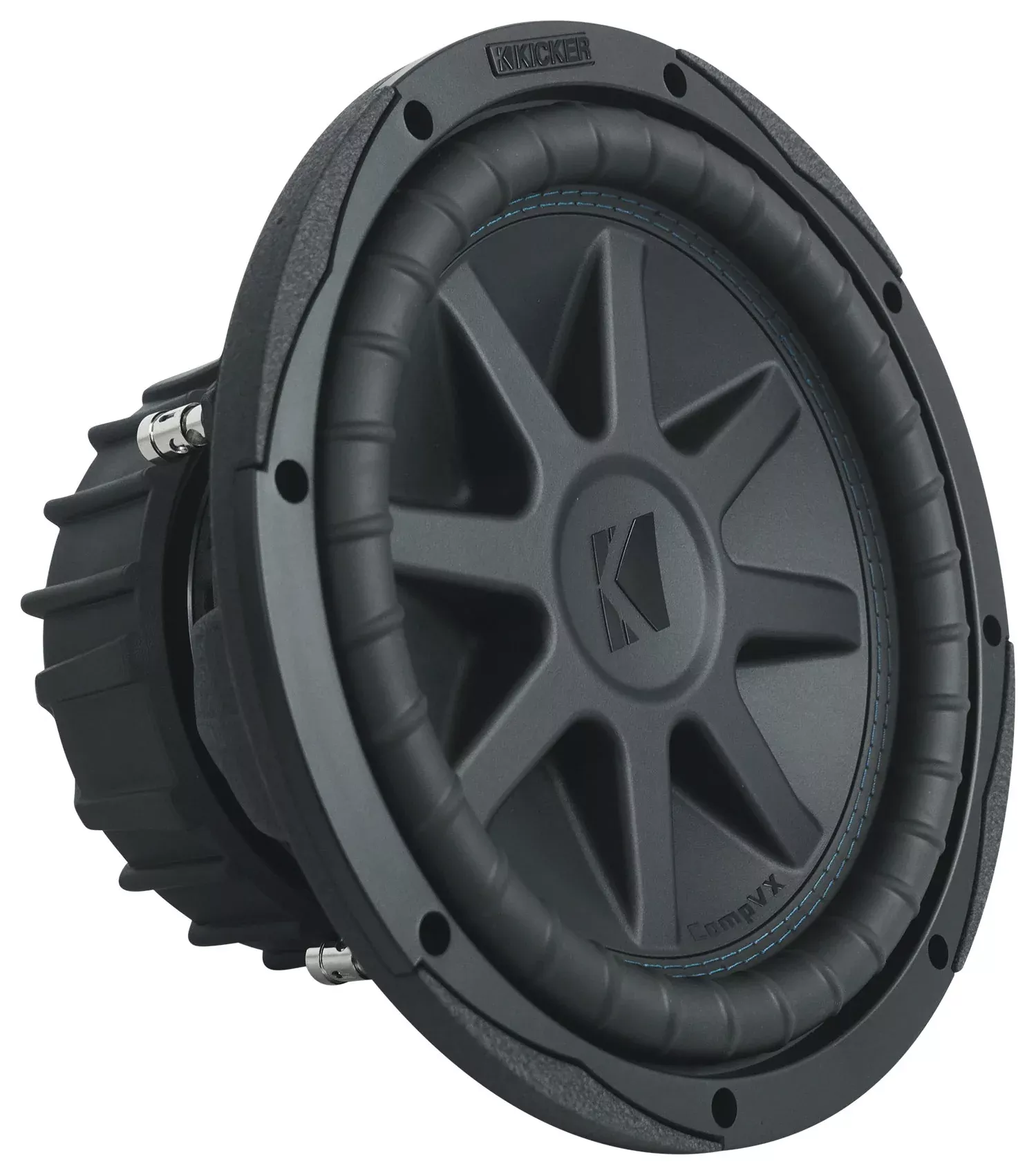 Kicker 50CVX102 COMPVX 10" Car Audio Subwoofer DVC 2 Ohm Sub CVX102