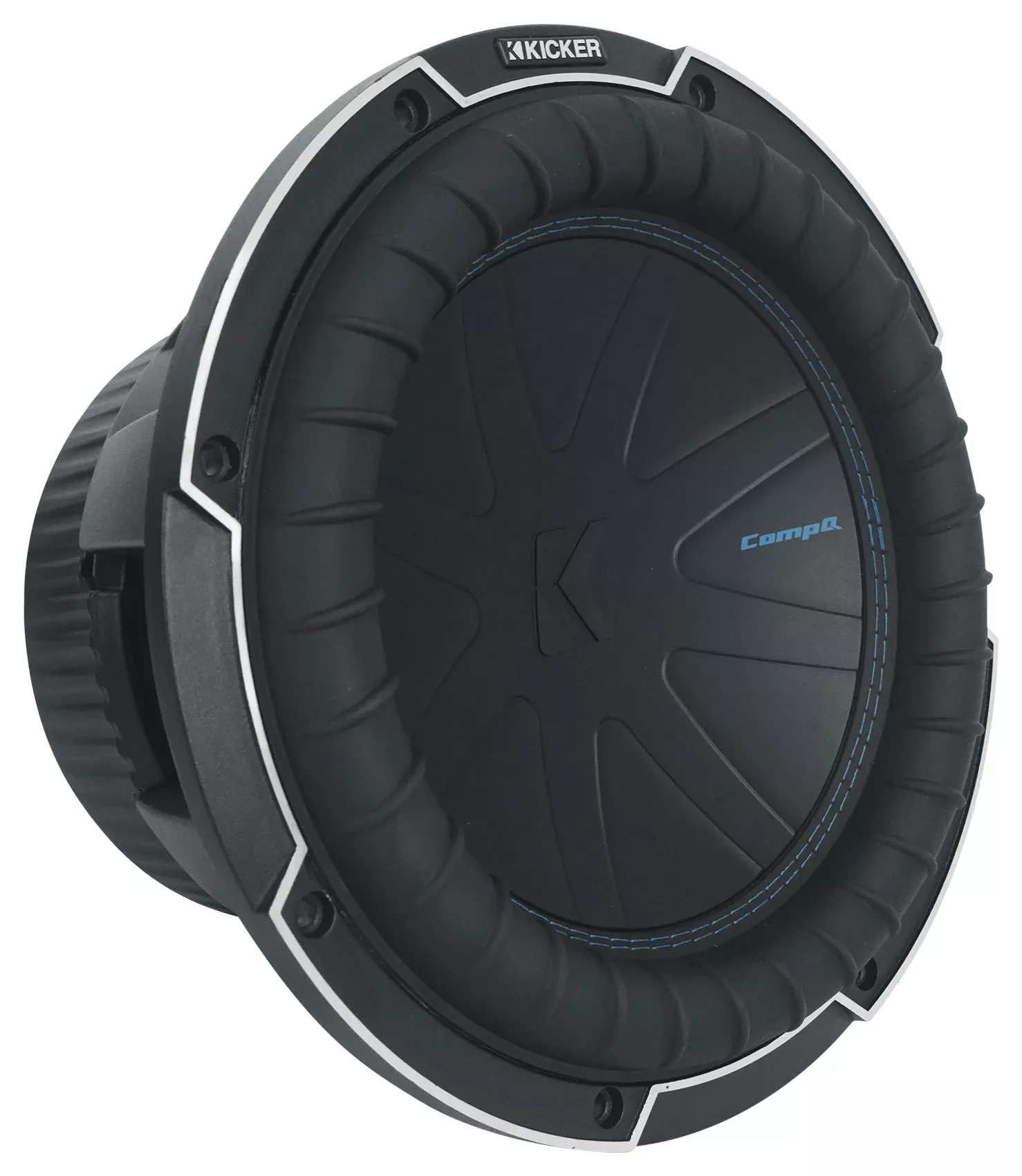 Kicker 51CWQ104 COMP Q 10" 800 Watt Car Audio Subwoofer DVC 4 Ohm Sub CWQ104