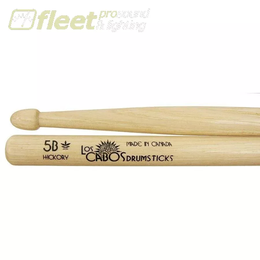 Los Cabos Drumsticks LCD5BH 5B Hickory Drumsticks