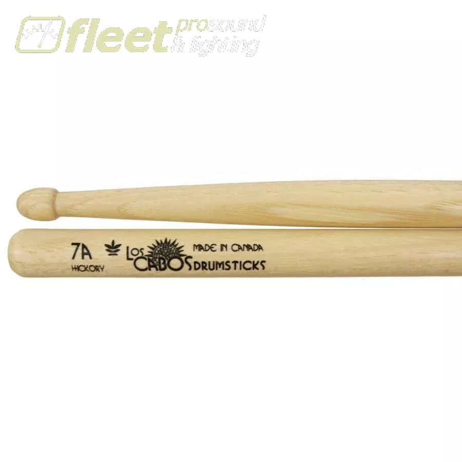 Los Cabos Drumsticks LCD7AH 7A Hickory Drumsticks