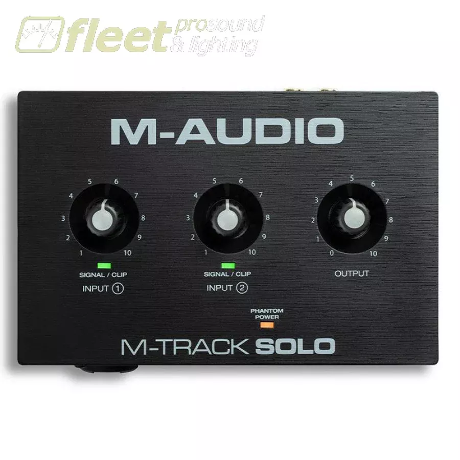 M-AUDIO MTRACKSOLOII 2-CHANNEL USB AUDIO INTERFACE