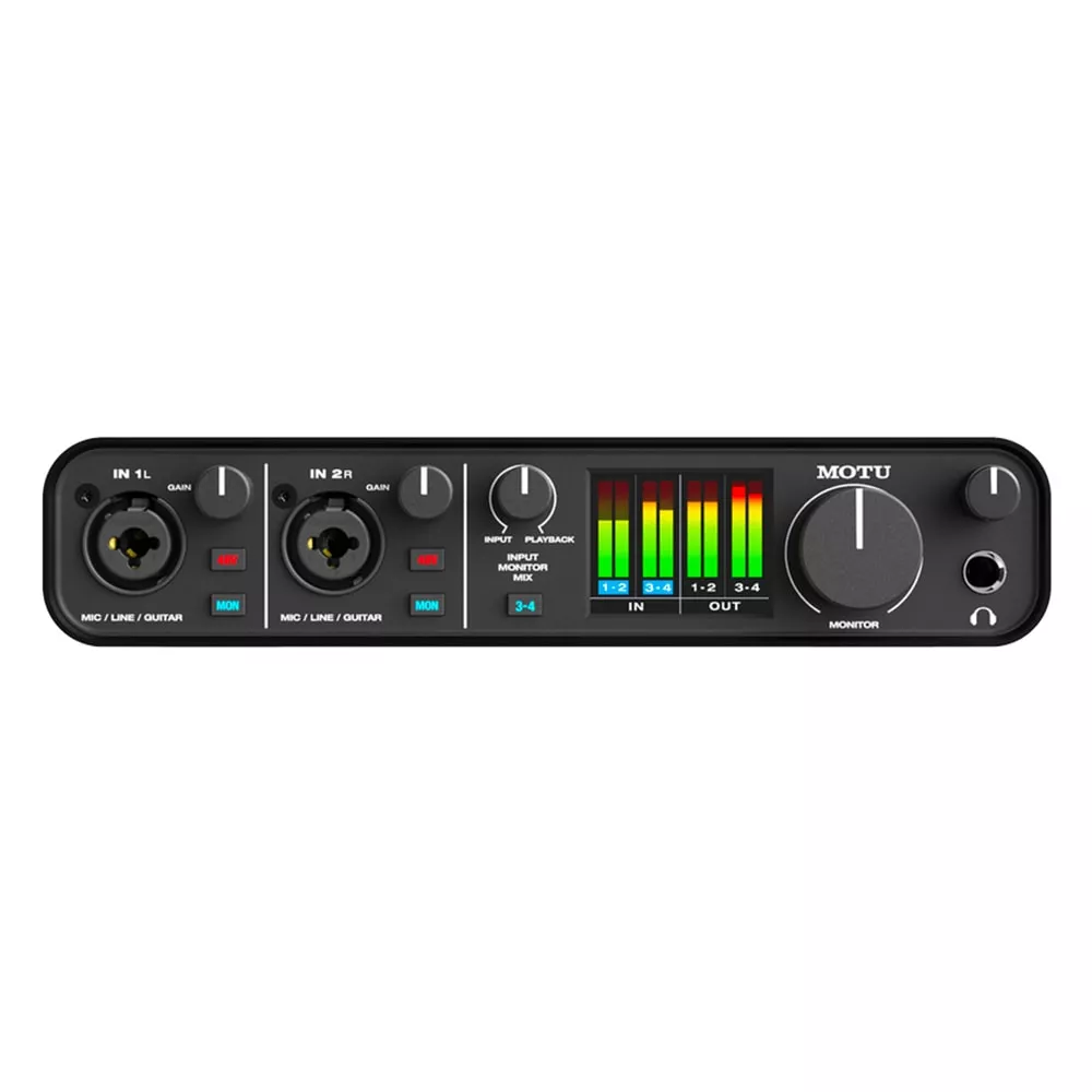 Motu M4 4 In 4 Out USB-C Audio Interface