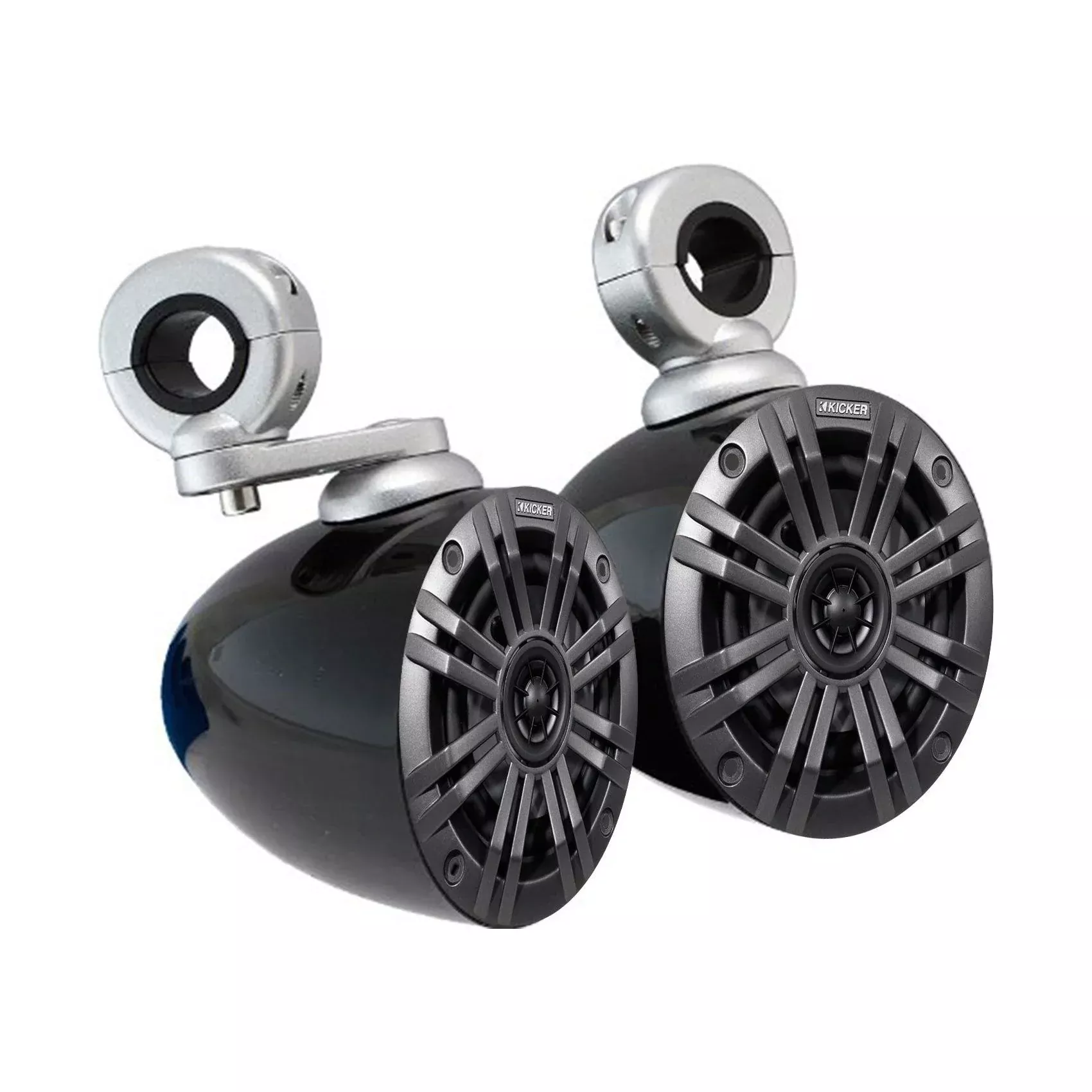 Pair Kicker 45KM44 4" 150 Watt Weatherproof Rollbar Tower Speakers 4 ATV/UTVCART