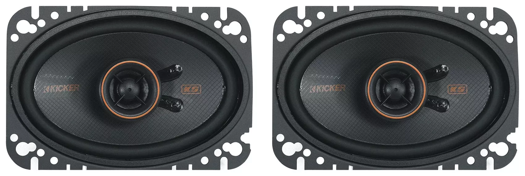 Pair Kicker 51KSC4604 4x6" 75 Watt RMS Car Audio Speakers KSC4604 KSC460