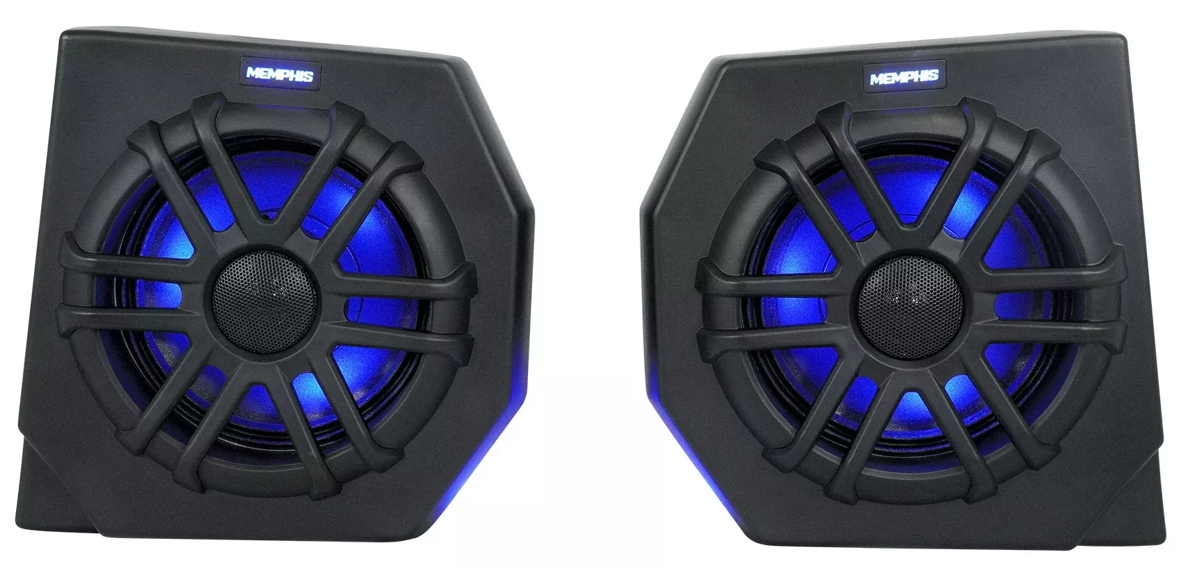 Pair Memphis Audio CANAMDEF65FE 75w RMS Speaker Pods For 2018+ Can Am Defender