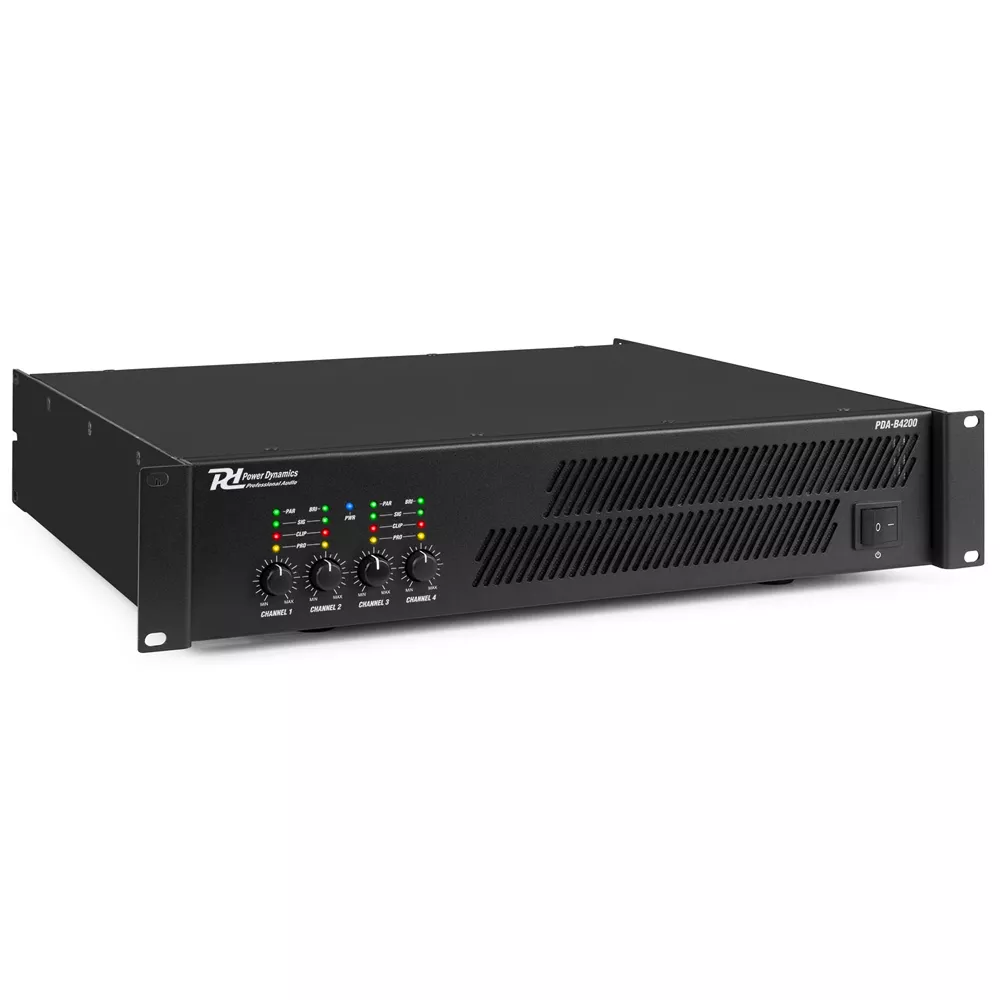Power Dynamics PDA-B4200 4-Channel Amplifier 4 x 200W