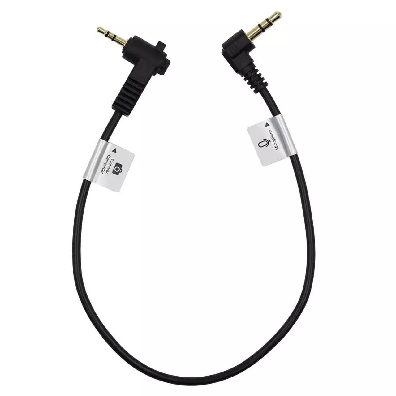 Promaster 8018 2.5mm Male-3.5mm Male 1 ft straight angle cable