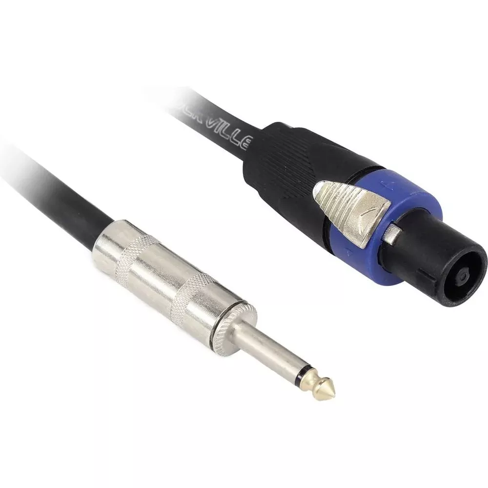 Rockville RCTS12100 100' 12 AWG 1/4" TS to Speakon Speaker Cable 100% Copper