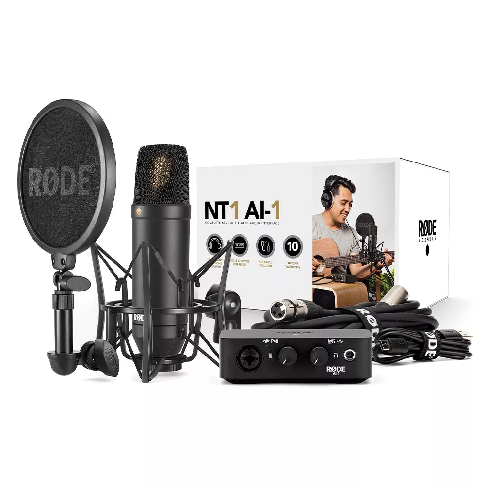 RODE NT1AIKIT Complete Studio Recording Bundle