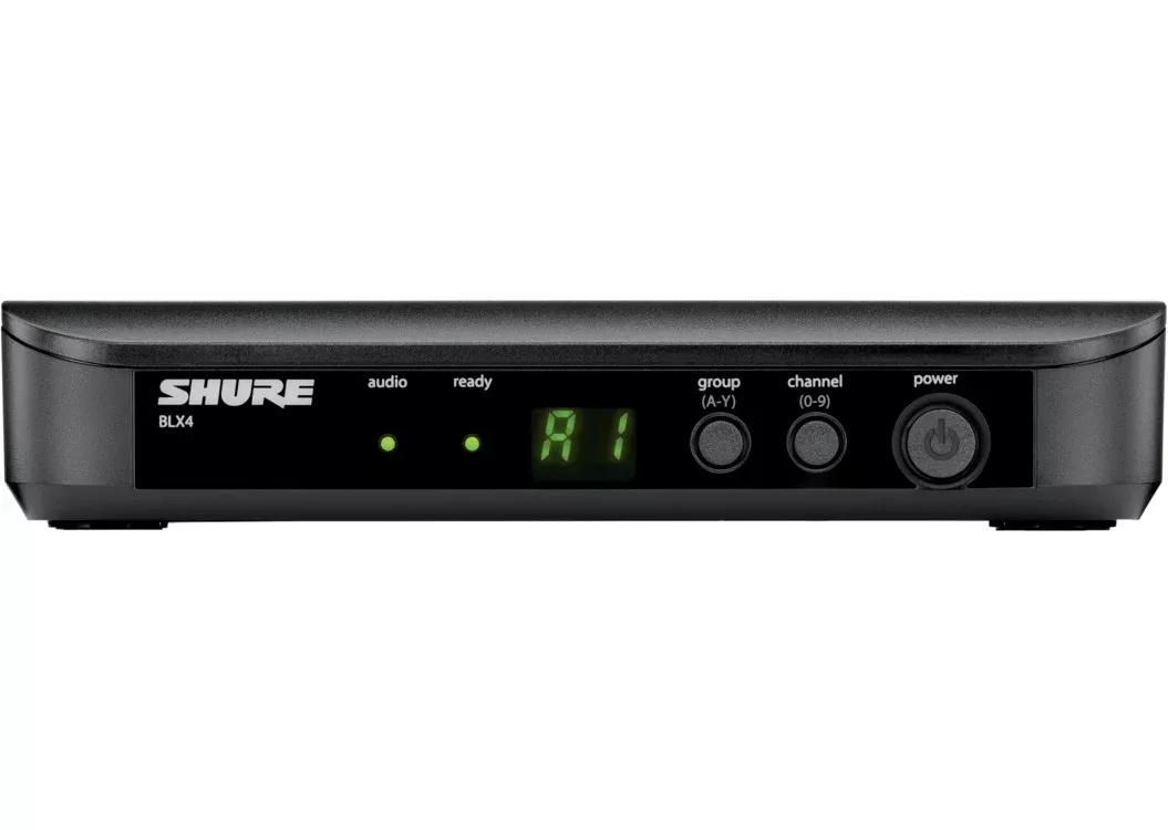 Shure BLX4-H11 572-596 MGH - Wireless Diversity Receiver with PS23 & Internal Antennas