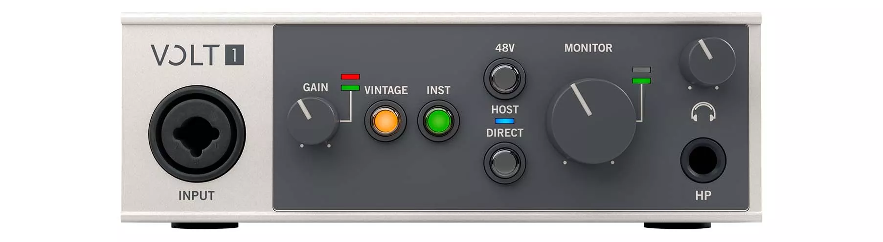 UNIVERSAL AUDIO VOLT 1 - Desktop 1-in/2-out USB 2.0 audio interface