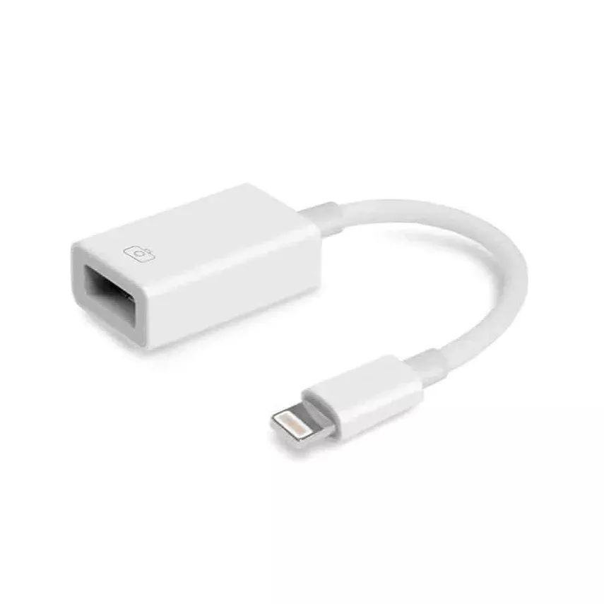USB to Lightning - iPhone and iPad Adapter USB Female OTG Data Sync Cable