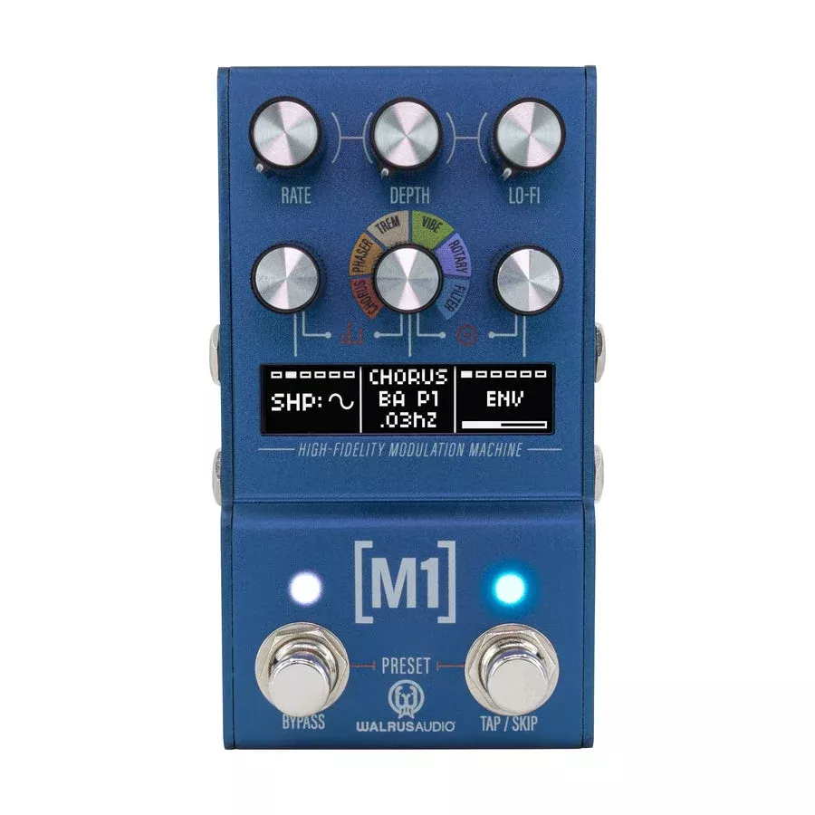 Walrus Audio MKII: M1 High-Fidelity Modulation Machine Guitar Effects Pedal