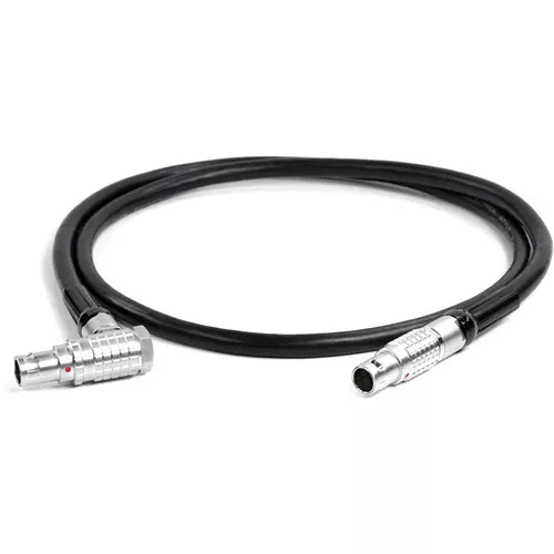 Wooden Camera Right Angle to Straight LCD/EVF Cable for RED Epic/Scarlet (36")