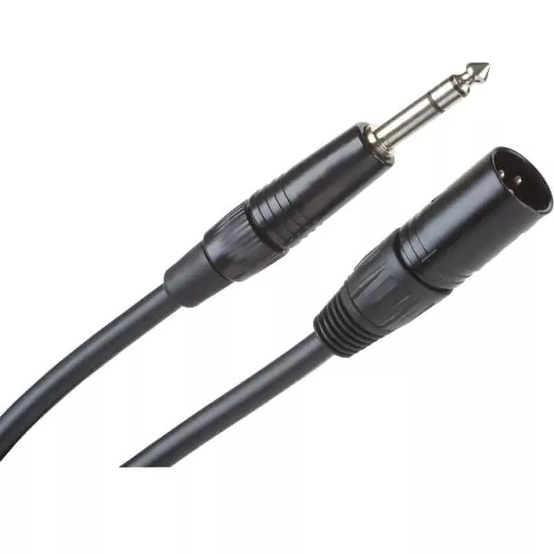 XLR to TRS 6 Ft Patch Cable
